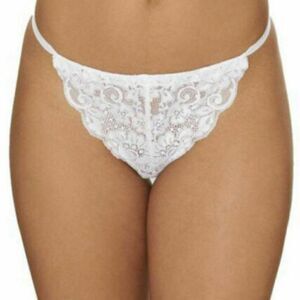 Hot As Hell Panties White Chase Me Down Lace Mediu‎